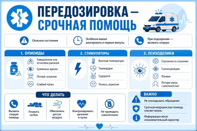 Помощь при передозировке в Первоуральске
